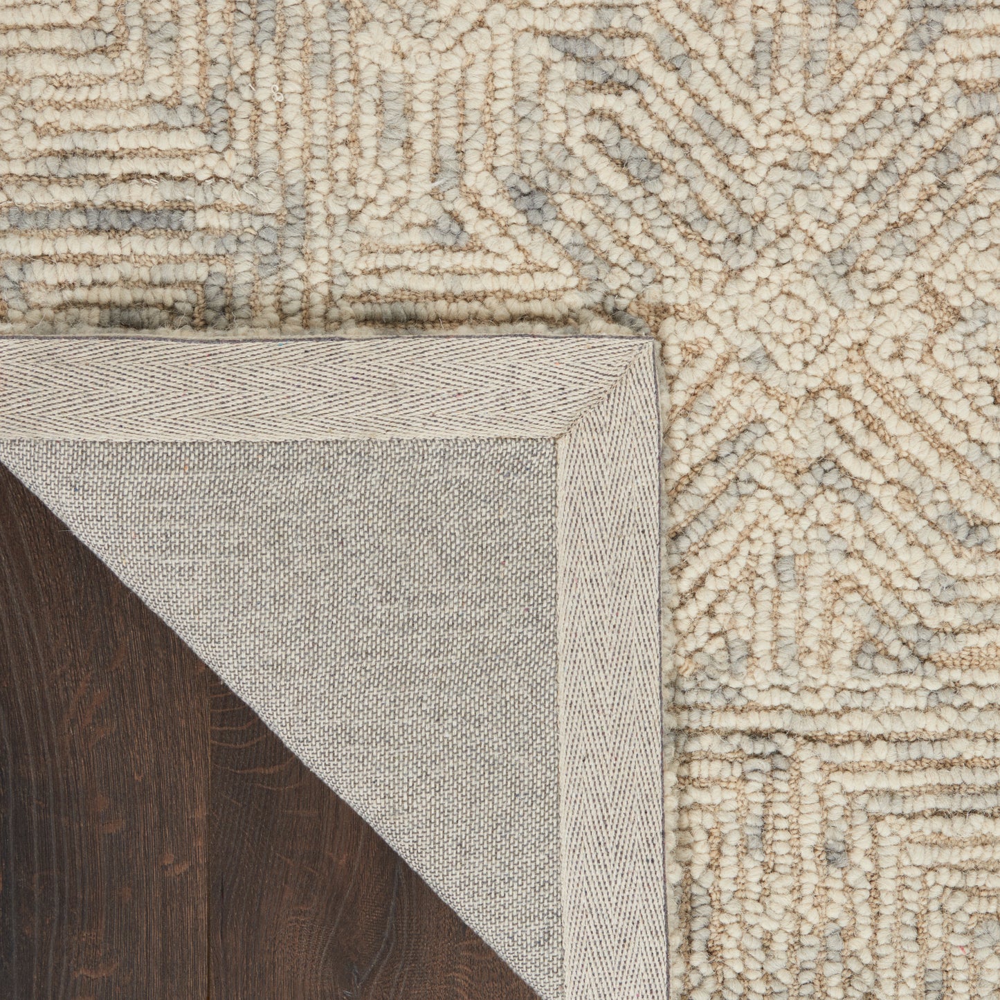 Nourison Colorado 3'9" x 5'9" Beige Grey Modern Indoor Rug