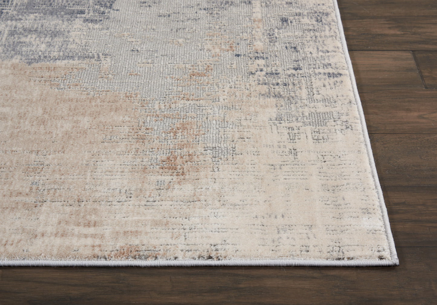 Nourison Rustic Textures 9'3" x 12'9" Beige Grey Modern Indoor Rug