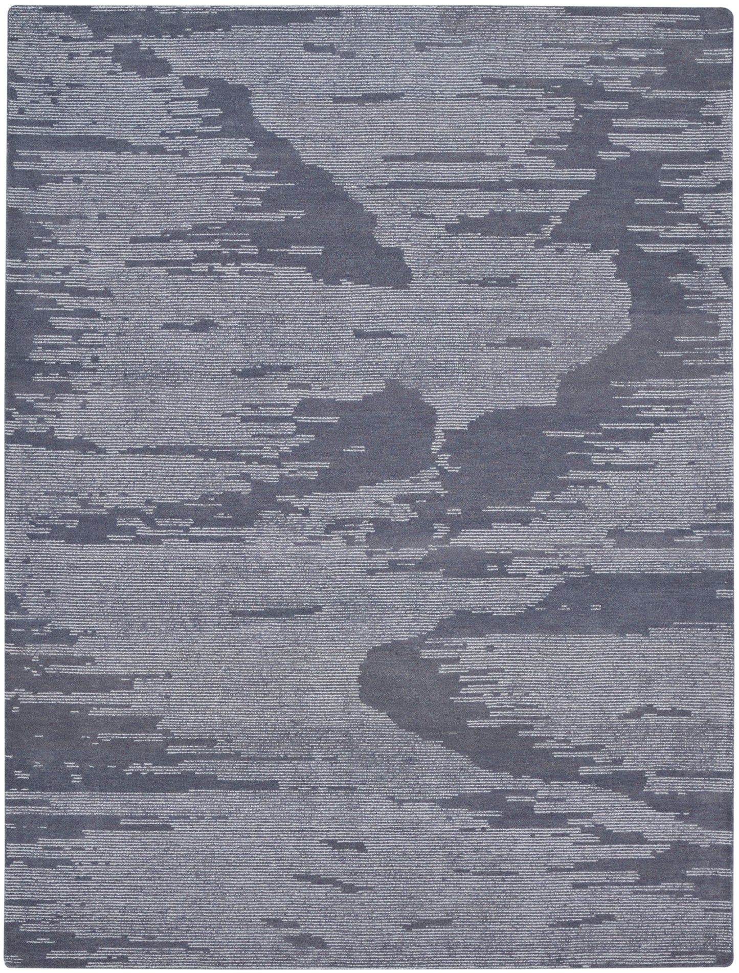 Michael Amini Ma30 Star 9'9" x 13'9" Blue Modern Indoor Rug