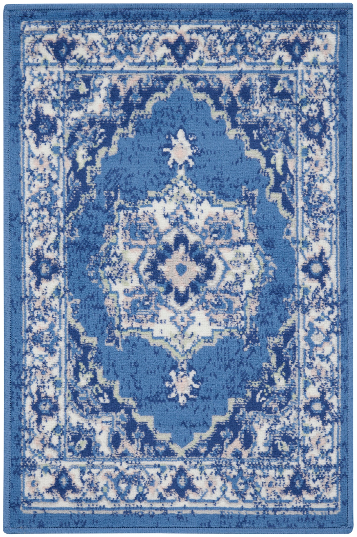 Nourison Whimsicle 2' x 3' Navy Farmhouse Indoor Rug