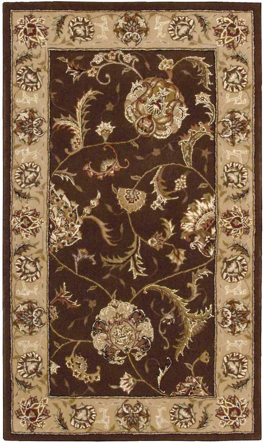 Nourison Nourison 2000 2'6" x 4'3" Brown Traditional Indoor Rug