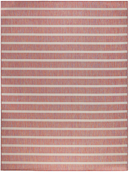 Nourison Positano 8' x 10' Rainbow Ivory Modern Rug