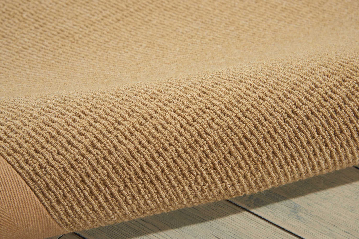 Nourison Sisal Soft 2'6" x 8' Sand Farmhouse Indoor Rug