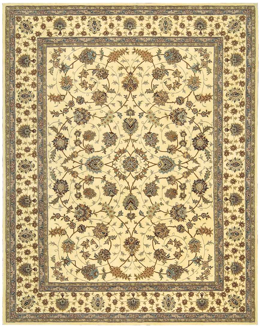 Nourison Nourison 2000 9'9" x 13'9" Ivory Traditional Indoor Rug