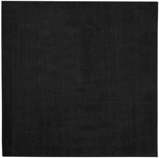 Nourison Nourison Essentials 5' x Square Black Outdoor Rug