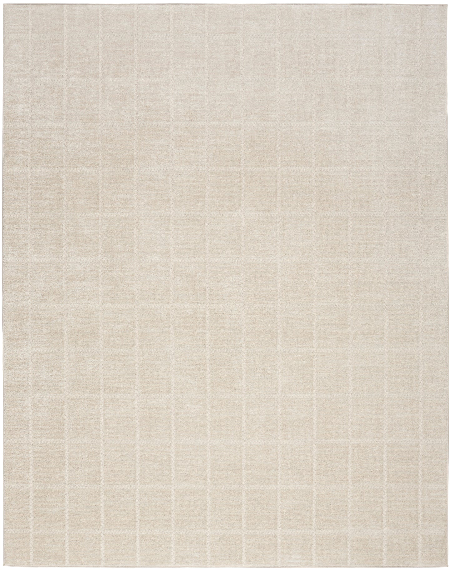 Nourison Serenity Home 7'10" x 9'10" Ivory Cream Modern Indoor Rug