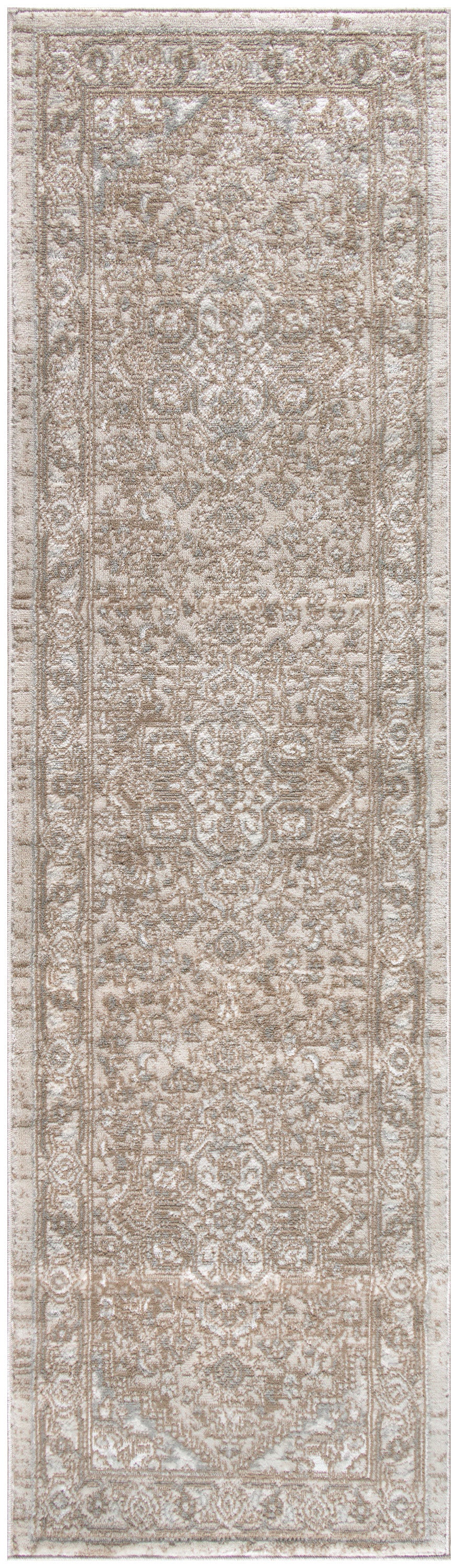 Nourison Quarry 2'2" x 7'6" Beige Vintage Indoor Rug