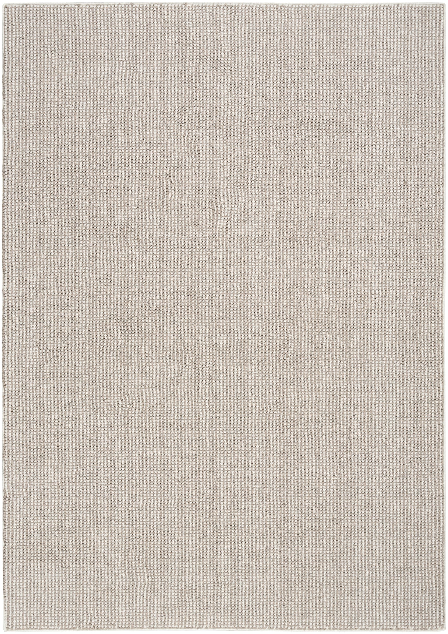 Nourison Natural Texture 6' x 9' Ivory Mocha Farmhouse Indoor Rug