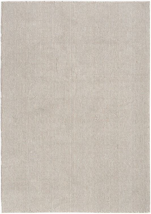 Nourison Natural Texture 6' x 9' Ivory Mocha Farmhouse Indoor Rug