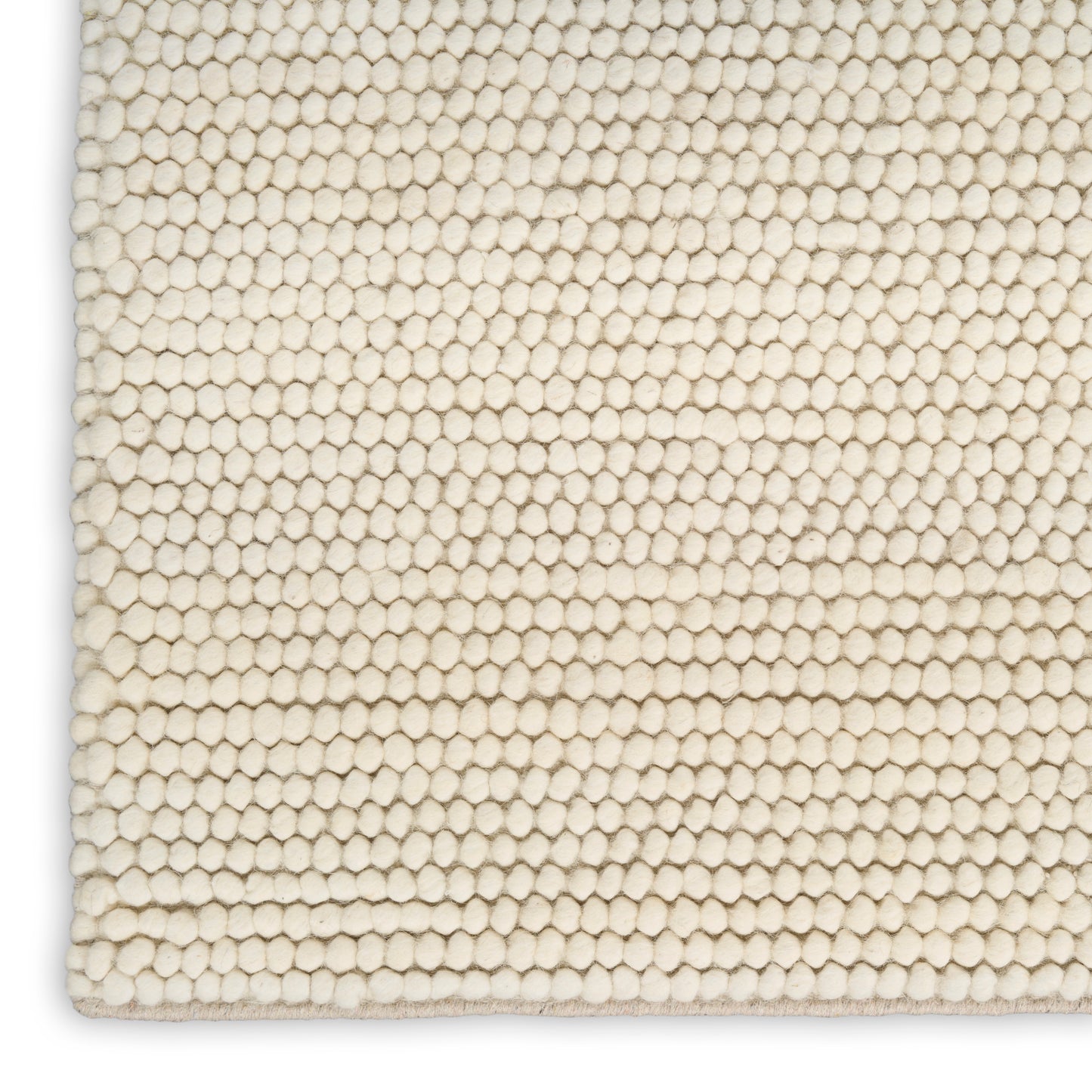 DKNY Pure Knots 9'9" x 13'9" Ivory Modern Indoor Rug