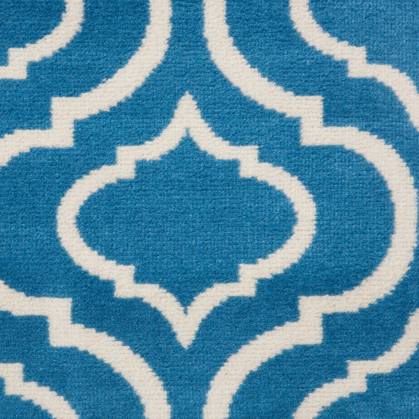 Nourison Jubilant 2'3" x 7'3" Blue Contemporary Indoor Rug