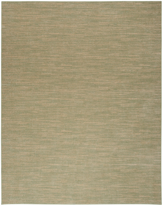 Nourison Nourison Essentials 7' x 10' Green Gold Outdoor Rug