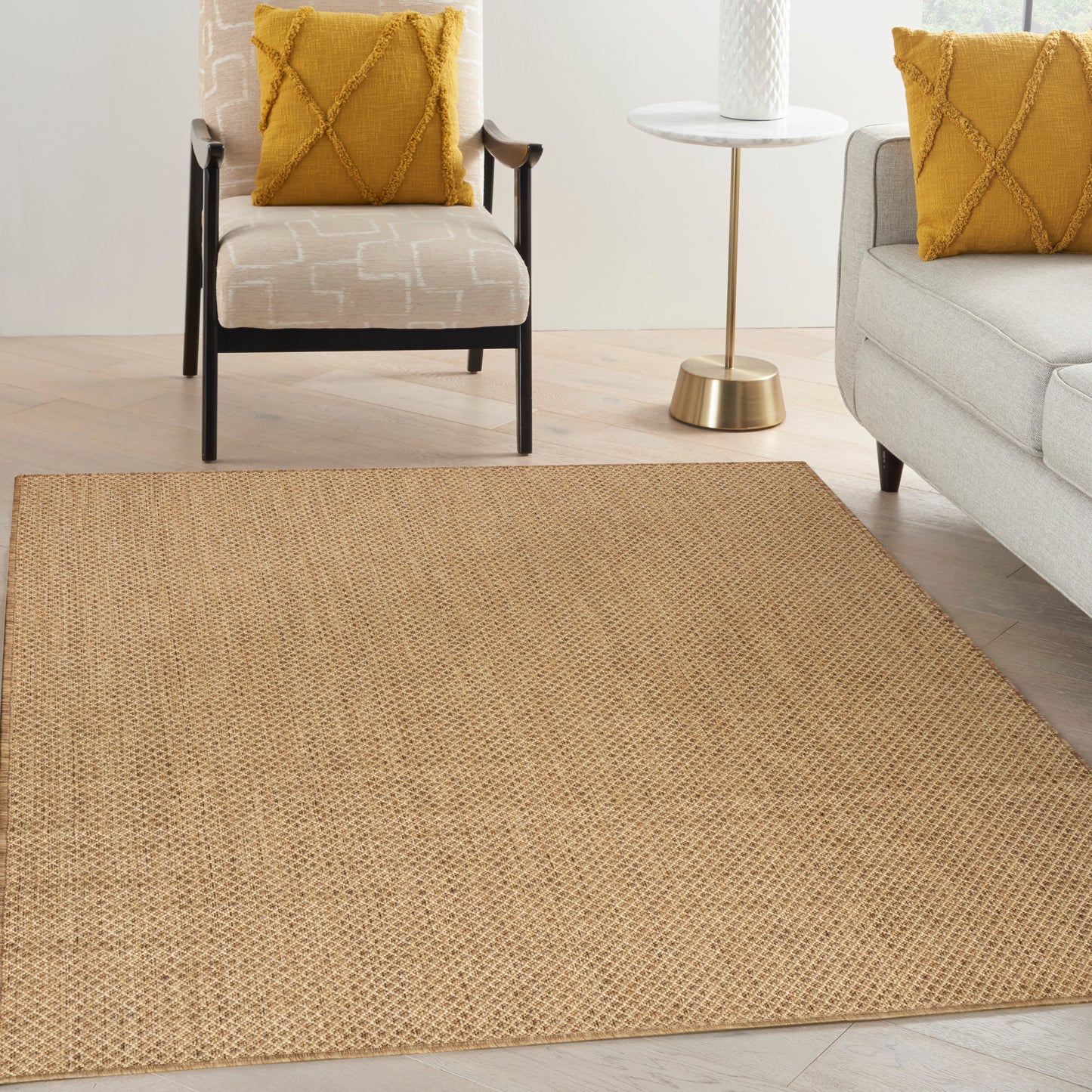 Nourison Courtyard 4' x 6' Jute Modern Rug