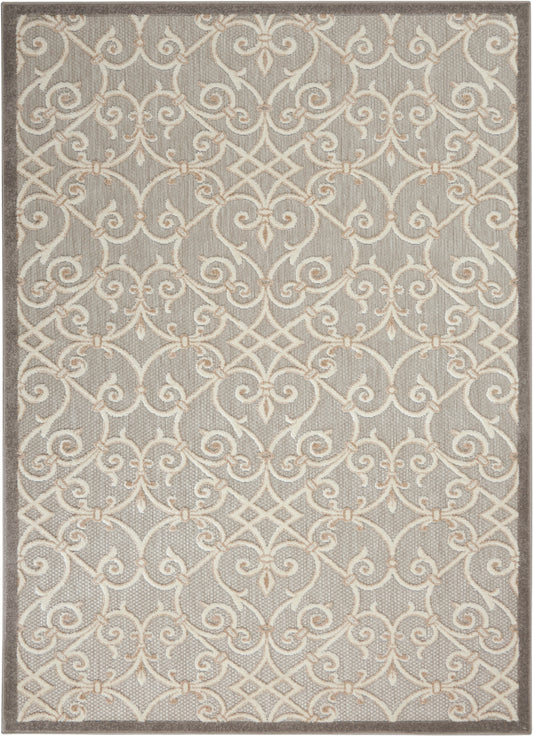 Nourison Aloha 3'6" x 5'6" Natural Contemporary Rug