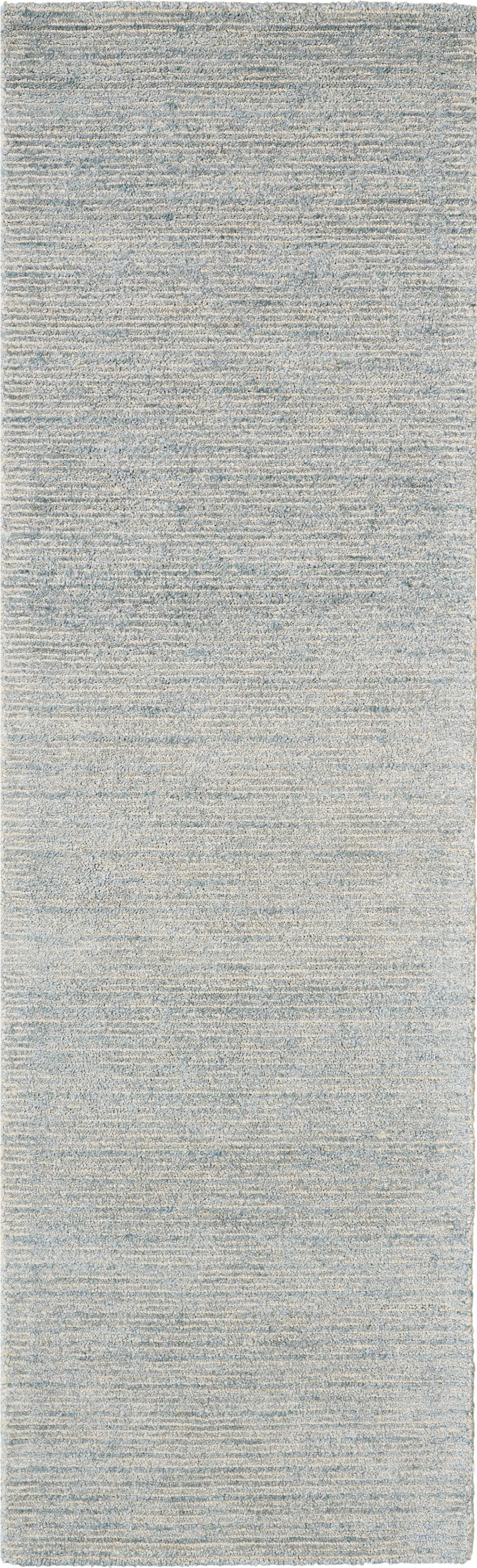 Nourison Weston 2'3" x 7'6" Aquamarine Modern Indoor Rug