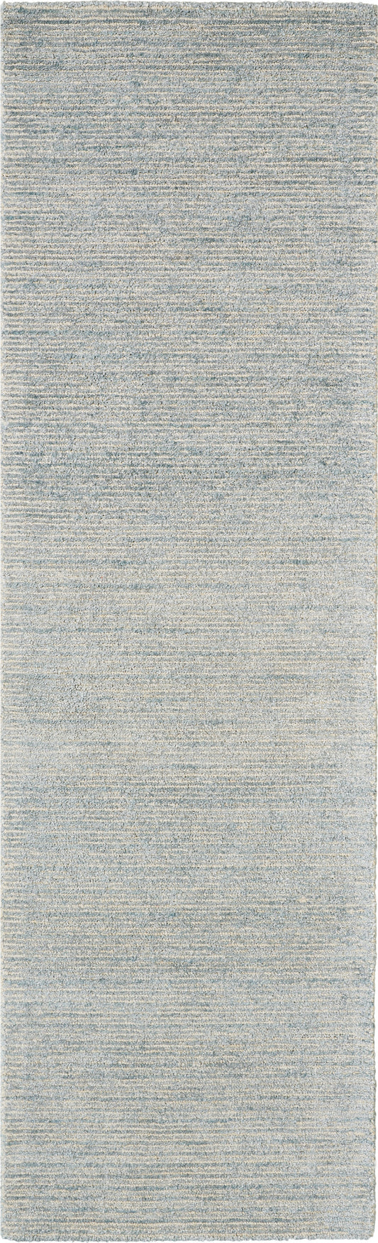 Nourison Weston 2'3" x 7'6" Aquamarine Modern Indoor Rug