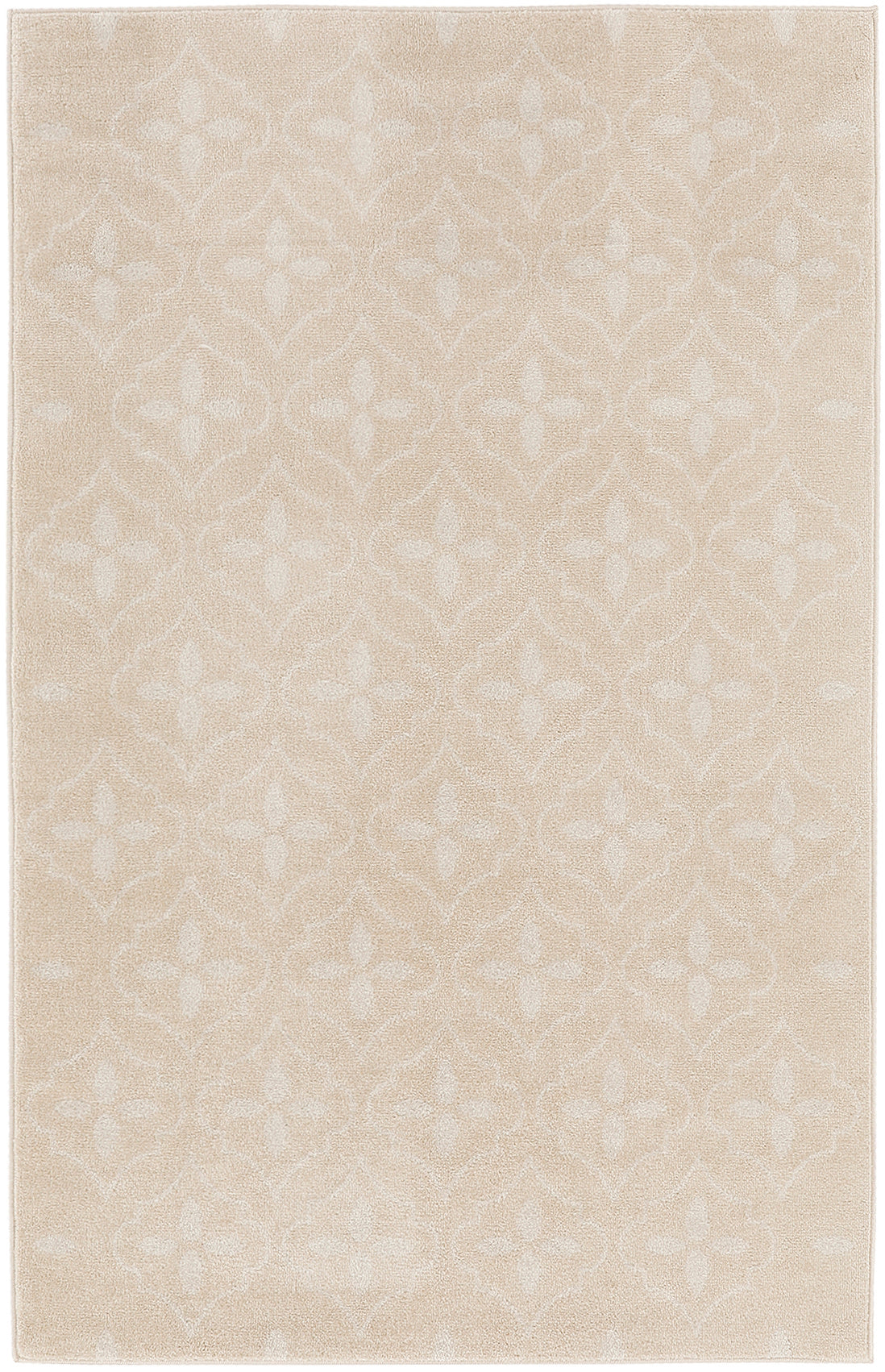 Nourison Nourison Essentials 4' x 6' Ivory Beige Modern Rug