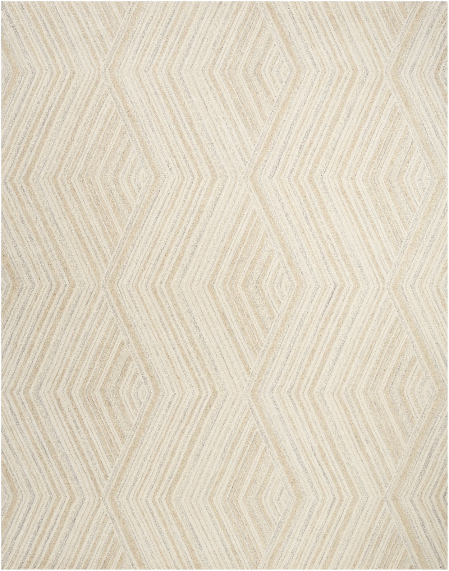 Nourison Graceful 7'9" x 9'9" Ivory Modern Indoor Rug