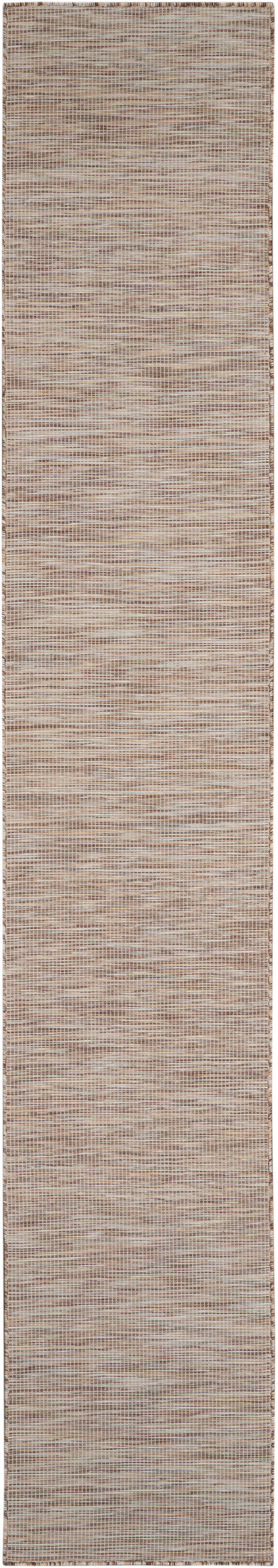 Nourison Positano 2'2" x 12' Beige Modern Rug