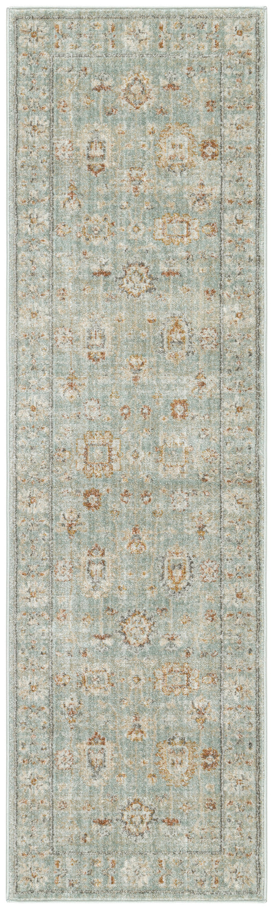 Nourison Traditional Home 2'3" x 8' Mint Vintage Indoor Rug