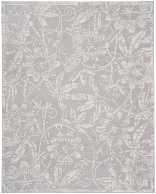 Nourison Whimsicle 7' x 10' Grey Farmhouse Indoor Rug