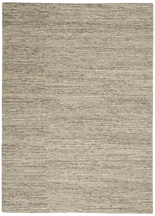 Calvin Klein Kathmandu 4' x 6' Grey Modern Indoor Rug