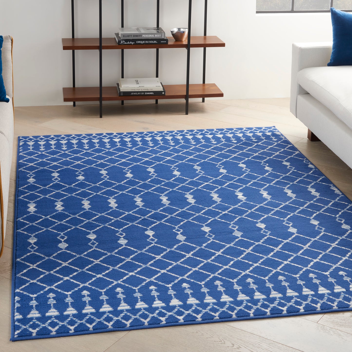 Nourison Whimsicle 5' x 7' Navy Bohemian Indoor Rug