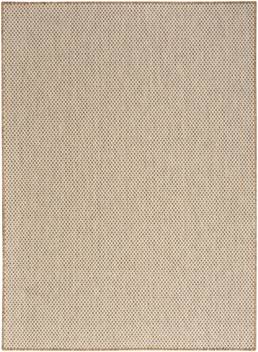 Nourison Courtyard 5' x 7' Jute Ivory Modern Rug