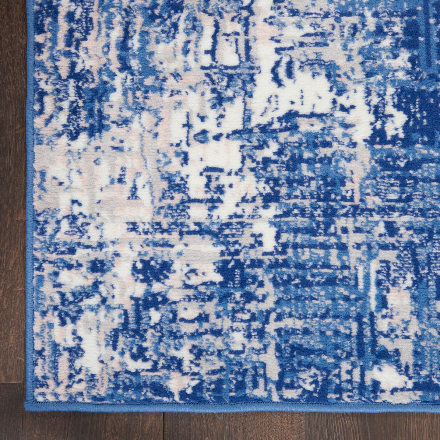 Nourison Whimsicle 8'4" x 11'6" Blue Ivory Modern Indoor Rug