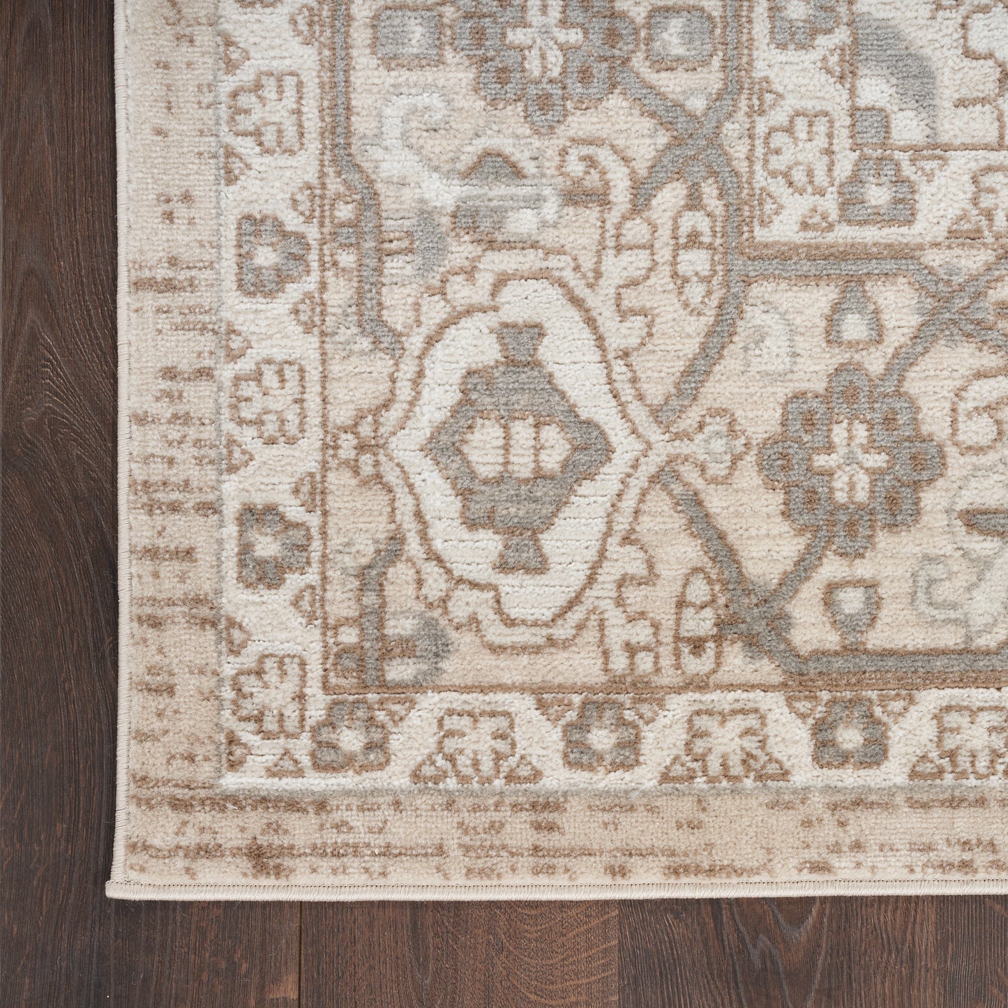 Nourison Quarry 7'10" x 9'10" Beige Vintage Indoor Rug