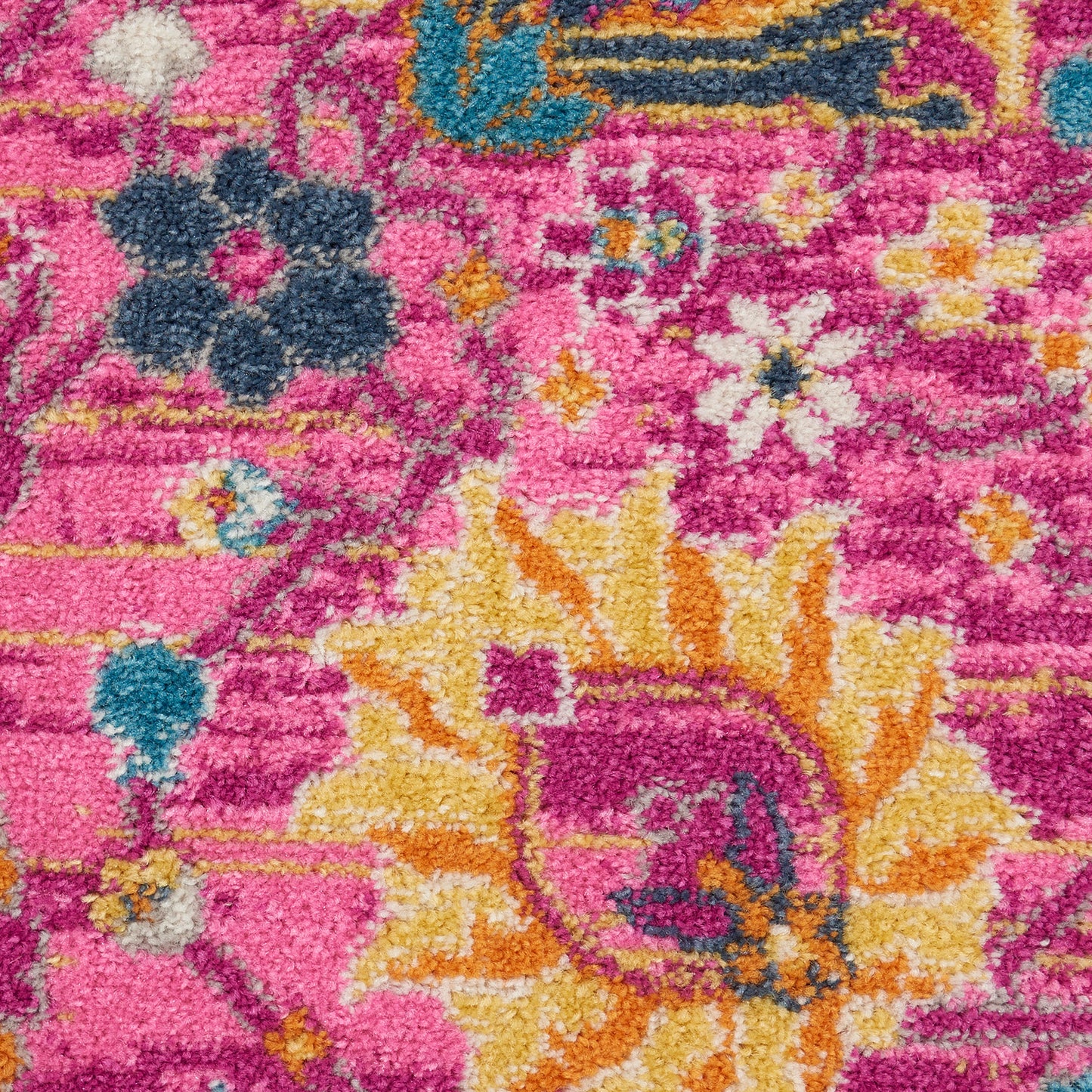 Nourison Passion 9' x 12' Fuchsia Bohemian Indoor Rug