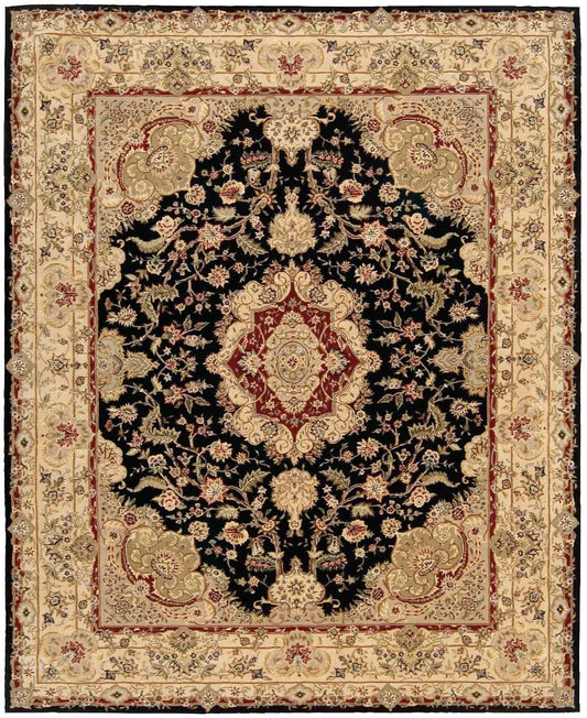 Nourison Nourison 2000 9'9" x 13'9" Black Traditional Indoor Rug