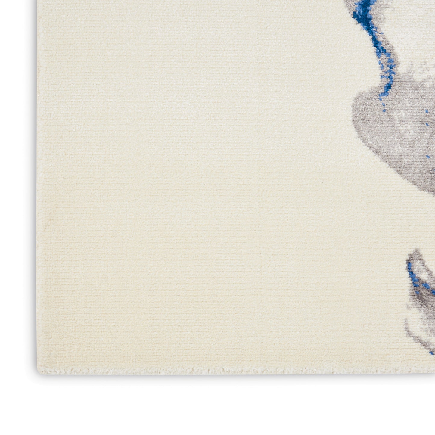 Nourison Twilight 12' x 15' Ivory/Blue Modern Indoor Rug