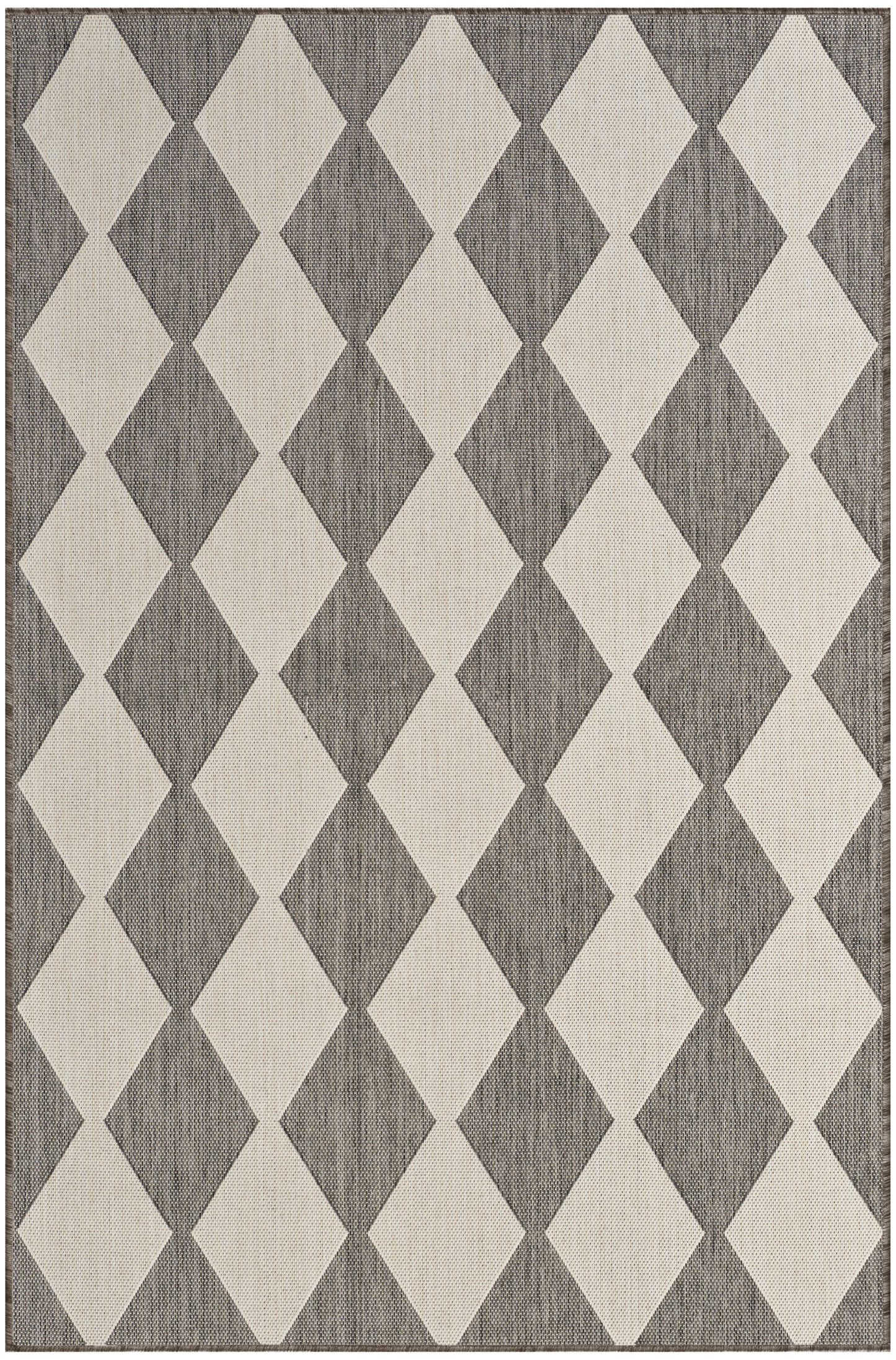 Nourison Positano 4' x 6' Charcoal Modern Rug