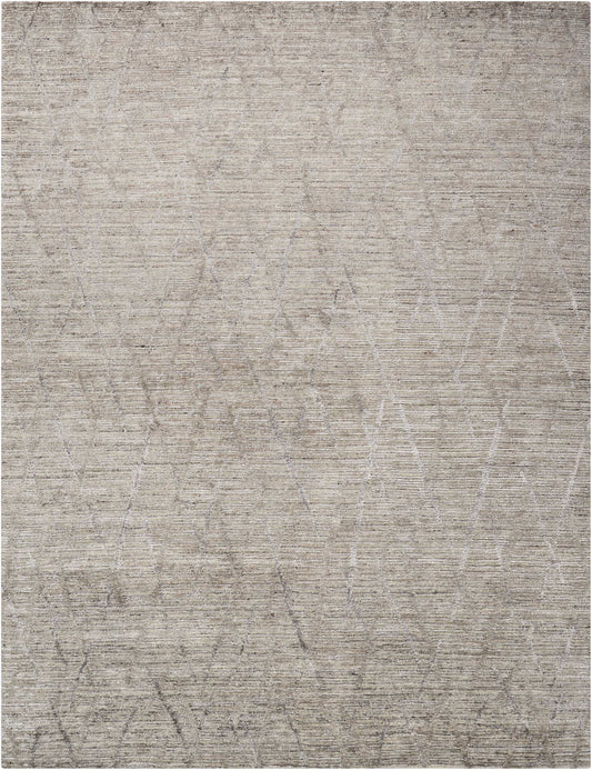 Nourison Ocean 9'9" x 13'9" Ash Modern Indoor Rug