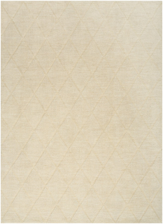 Nourison Wool Haven 5'3" x 7'3" Ivory Modern Indoor Rug