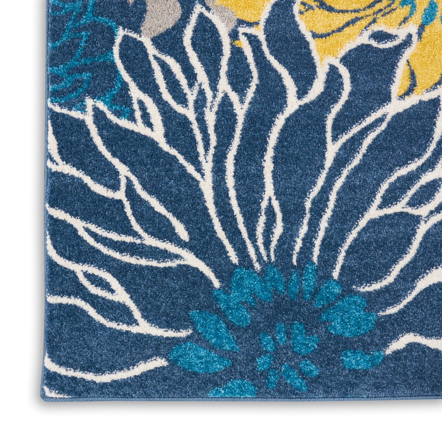 Nourison Passion 9' x 12' Blue Contemporary Indoor Rug