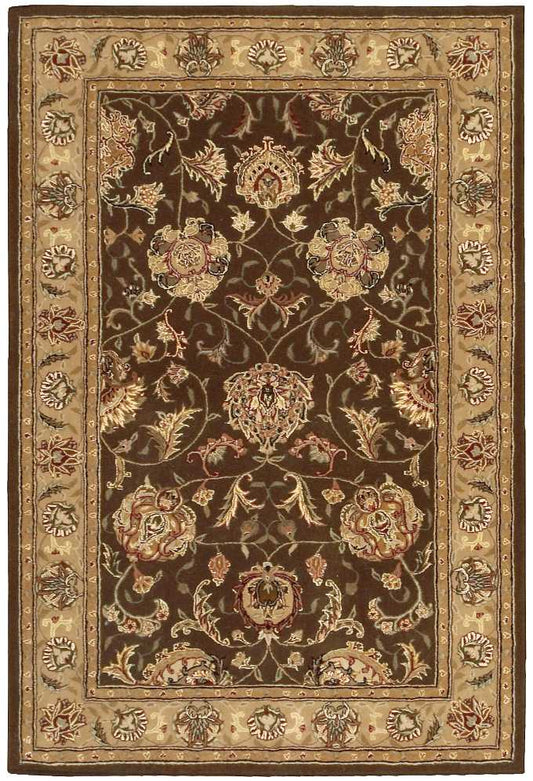 Nourison Nourison 2000 3'9" x 5'9" Brown Traditional Indoor Rug