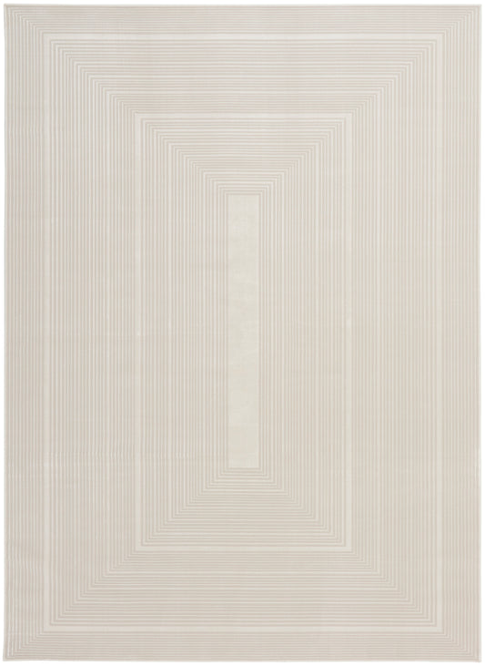 Calvin Klein CK024 Irradiant 6' x 9' Ivory Modern Indoor Rug