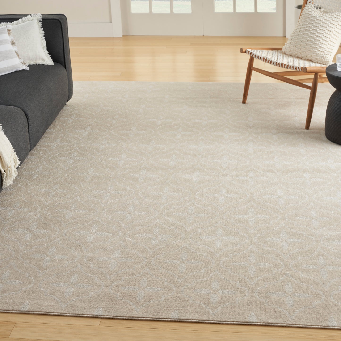 Nourison Nourison Essentials 8' x 10' Ivory Beige Modern Rug