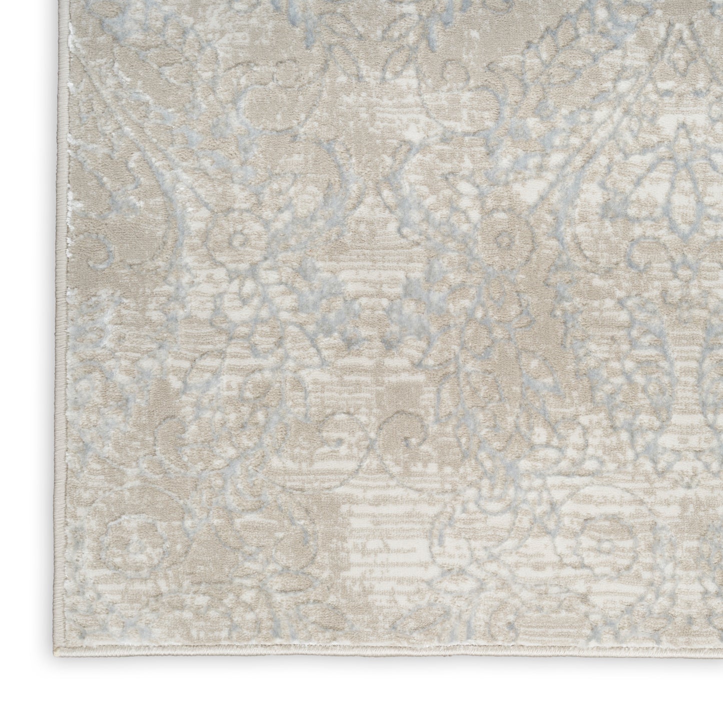 Inspire Me! Home Décor Iliana 7'10" x 9'10" Beige Grey Modern Indoor Rug