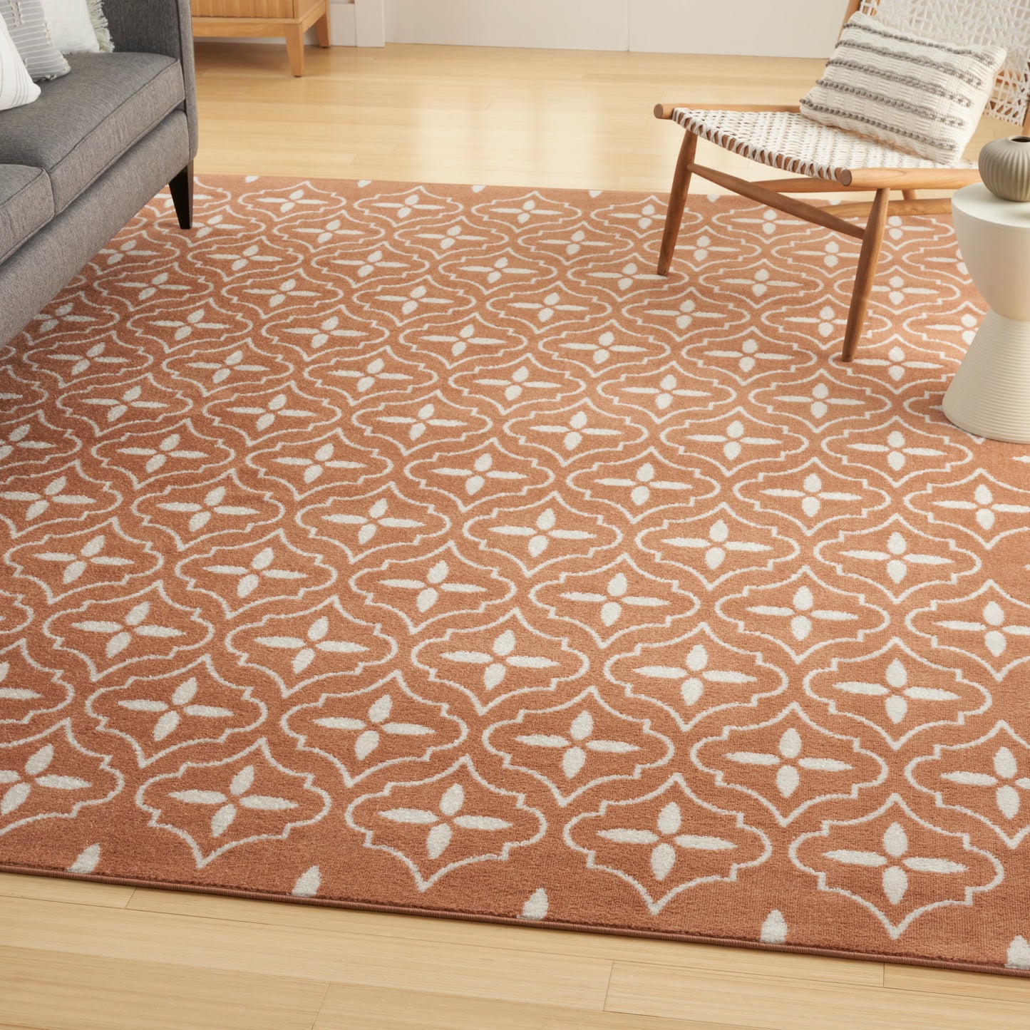 Nourison Nourison Essentials 8' x 10' Copper Modern Rug