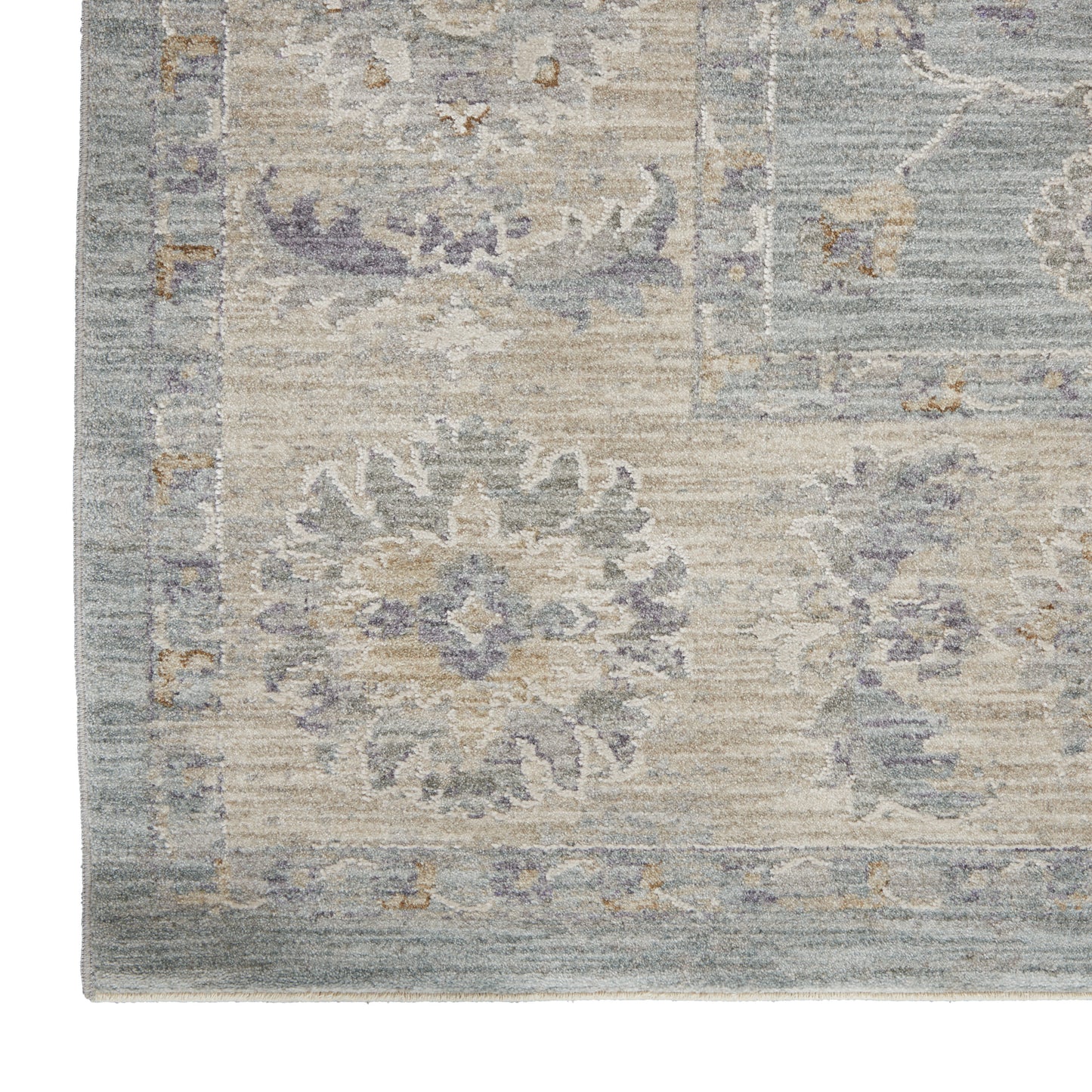 Nourison Infinite 7'10" x 10'4" Blue Vintage Indoor Rug