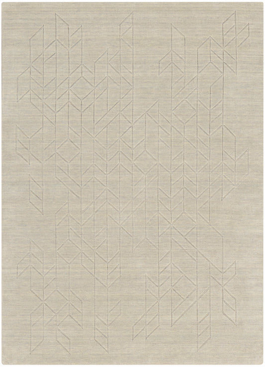 Nourison Alessia 5'3" x 7'5" Sage Modern Indoor Rug