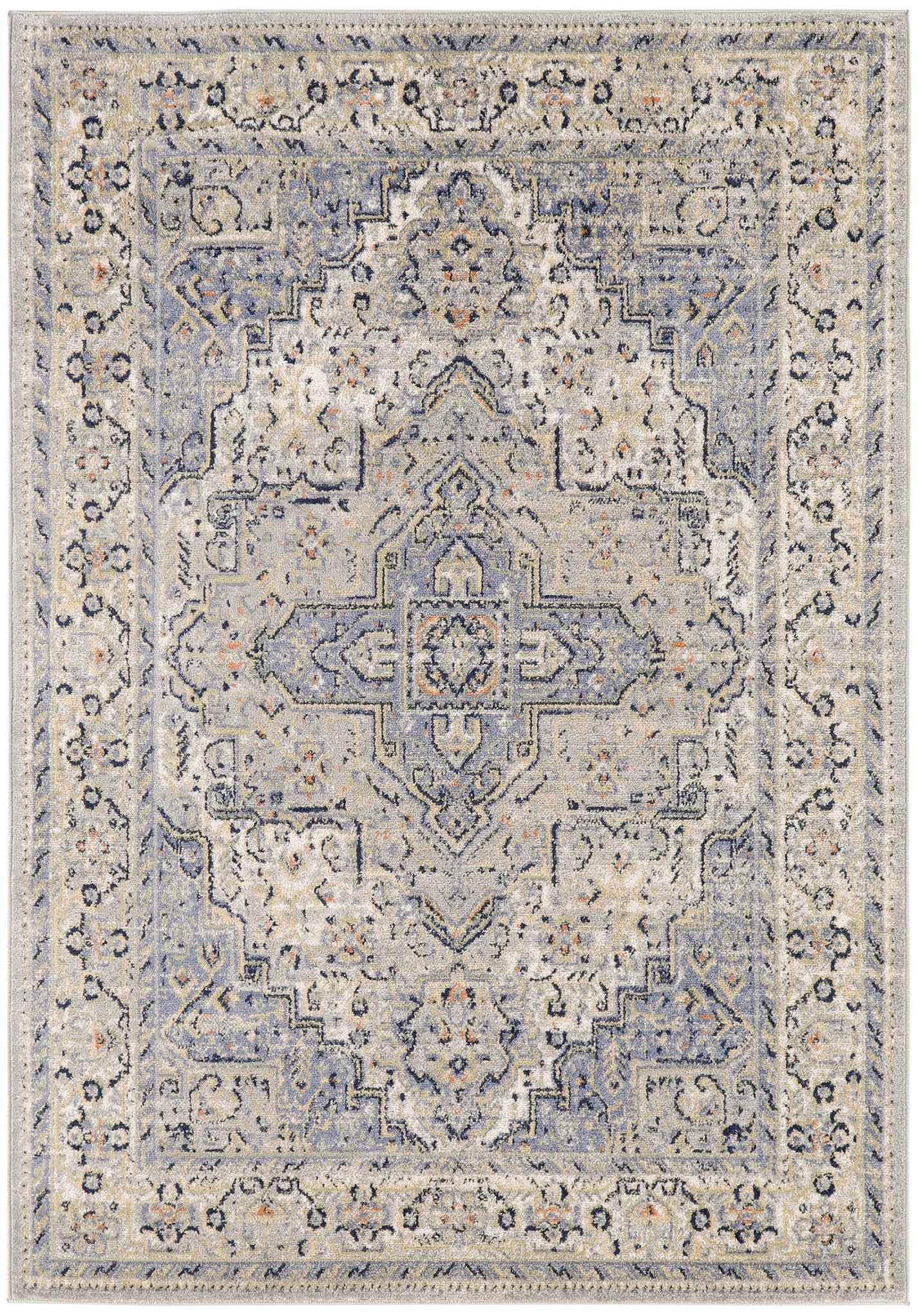 Nourison Nourison Essentials Persian 5' x 7' Blue Vintage Rug