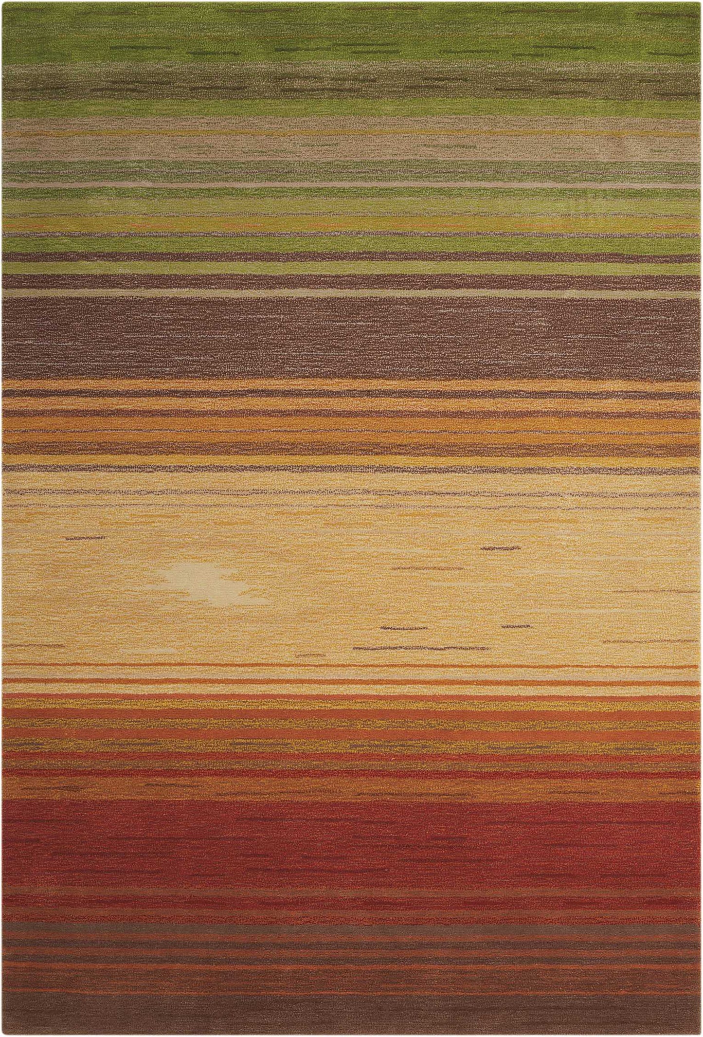 Nourison Contour 7'3" x 9'3" Harvest Contemporary Indoor Rug