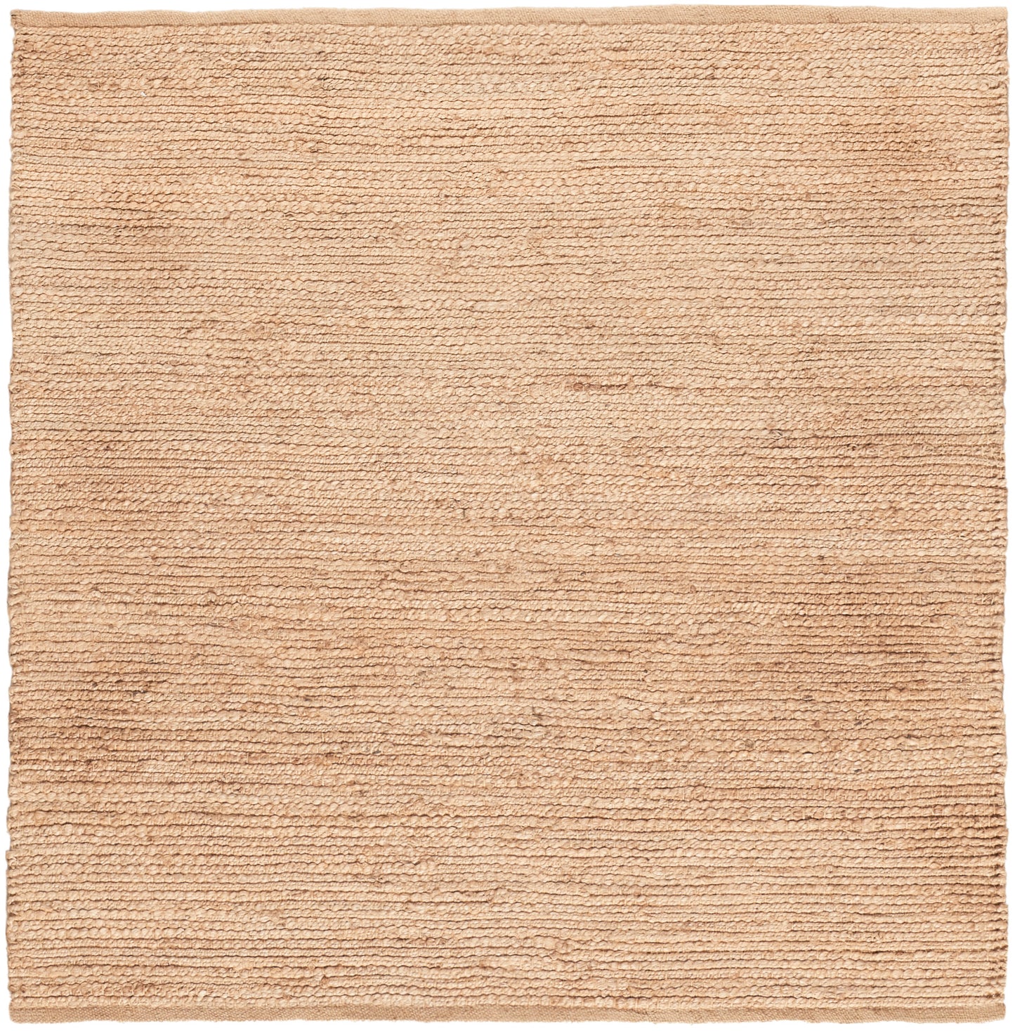 Nourison Natural Jute 4' x square Bleached Farmhouse Indoor Rug