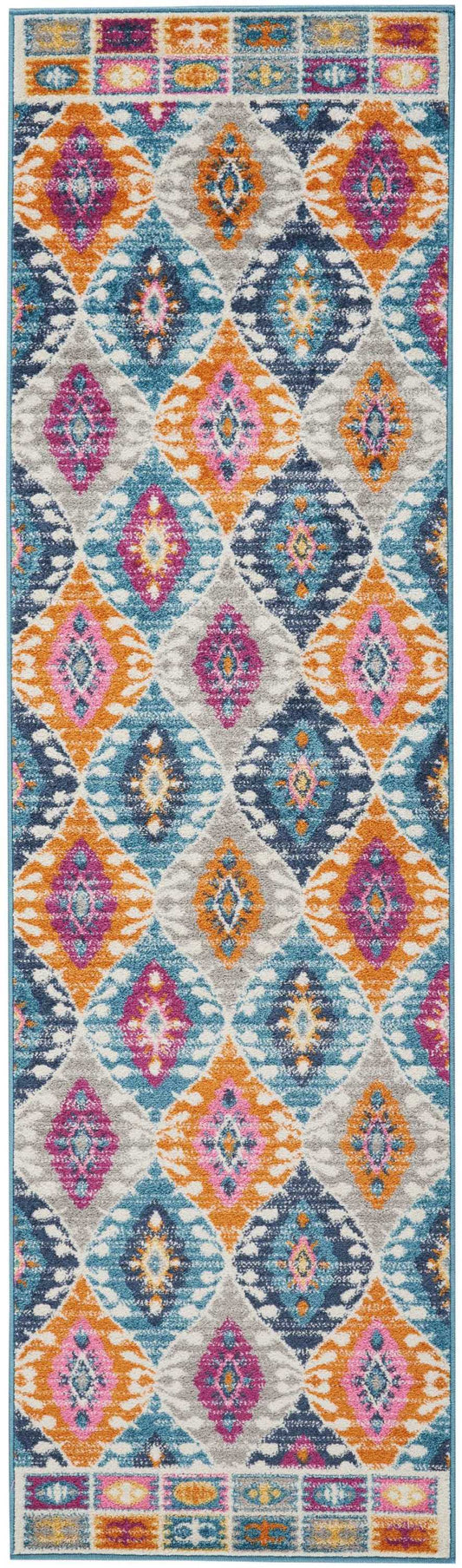 Nourison Passion 2'2" x 7'6" Multicolor Bohemian Indoor Rug