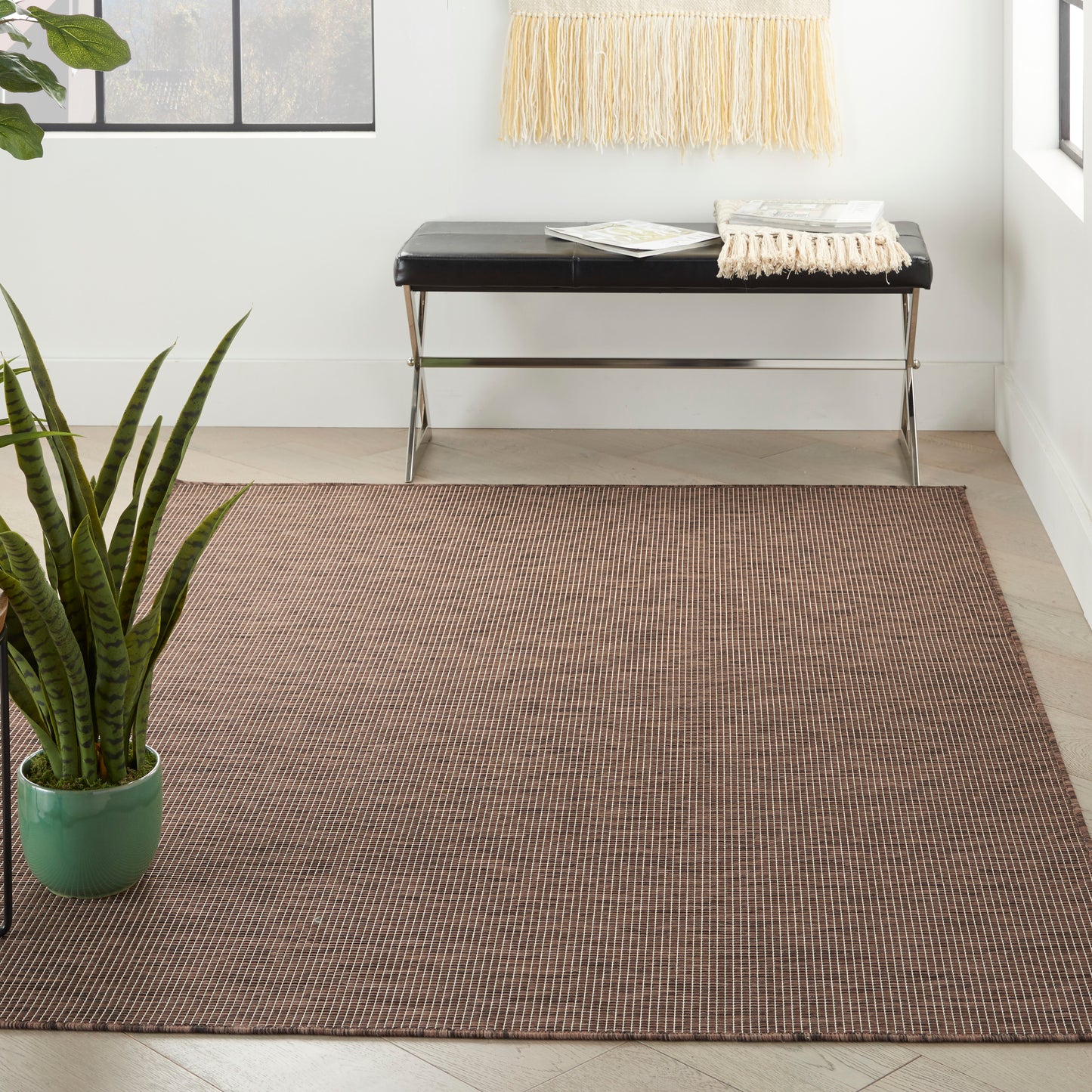 Nourison Positano 5' x 7' Natural Modern Rug