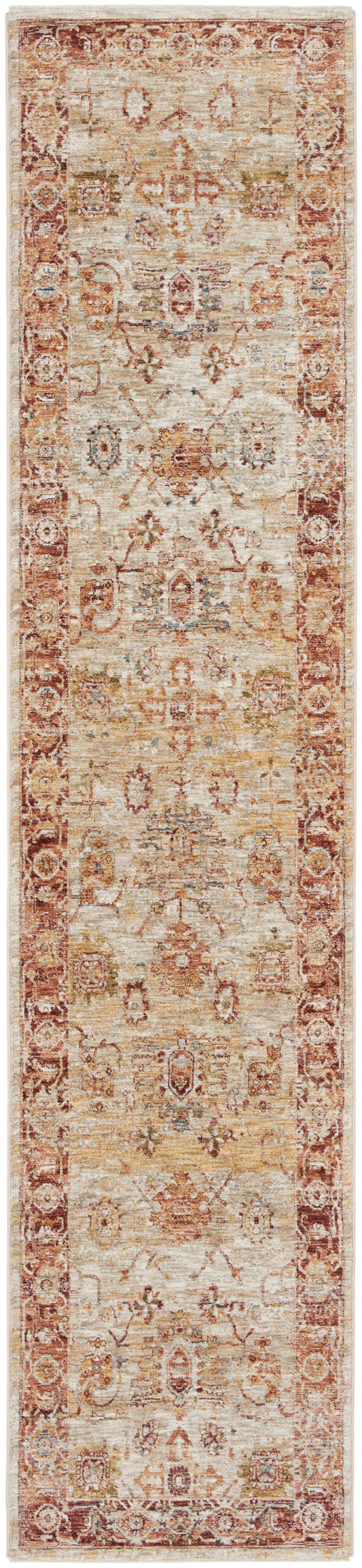 Nourison Sahar 2'3" x 10'2" Ivory Persian Indoor Rug